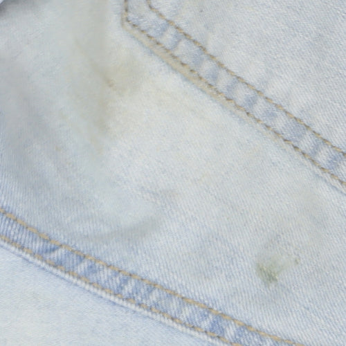 Benetton Girls Blue Denim Cut-Off Shorts XL