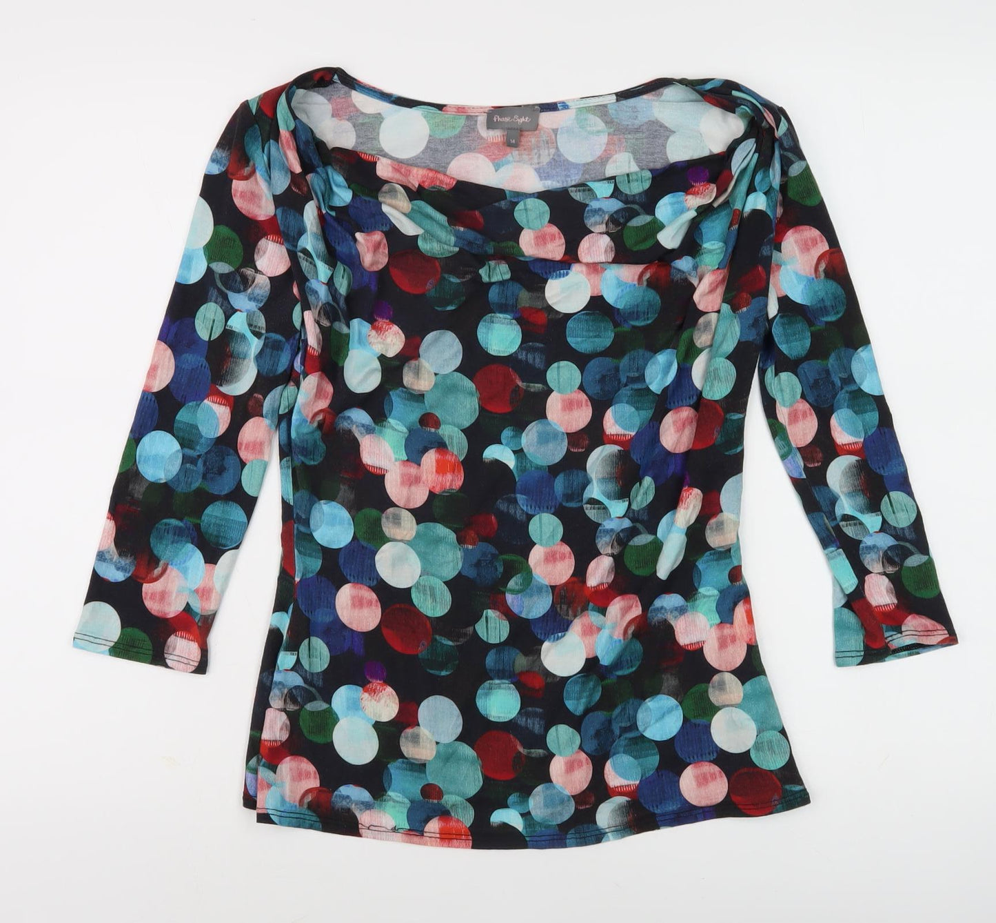 Phase Eight Women's Multicoloured Polka Dot Blouse