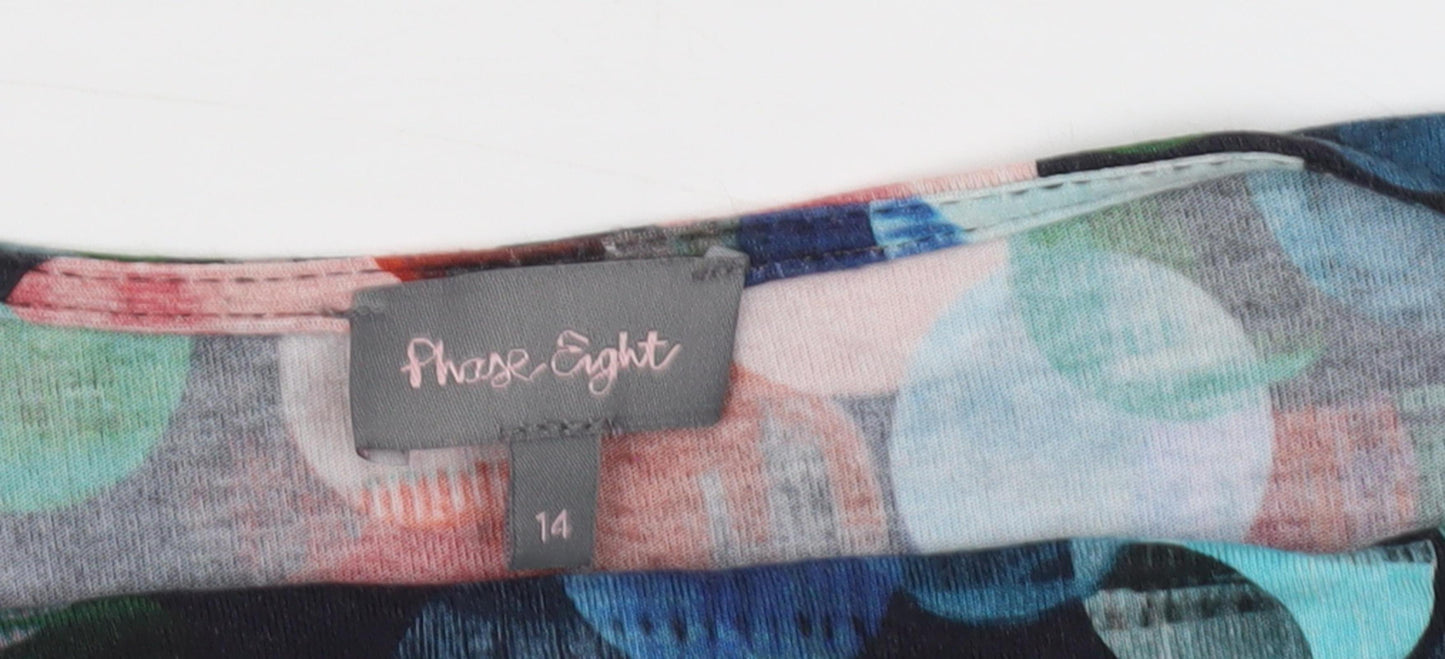 Phase Eight Women's Multicoloured Polka Dot Blouse