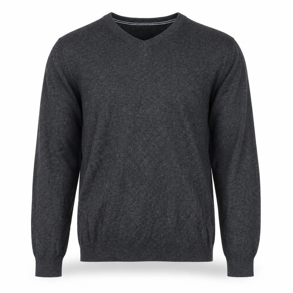 Front view of Gap Men's Grey Wool jumper -, size S