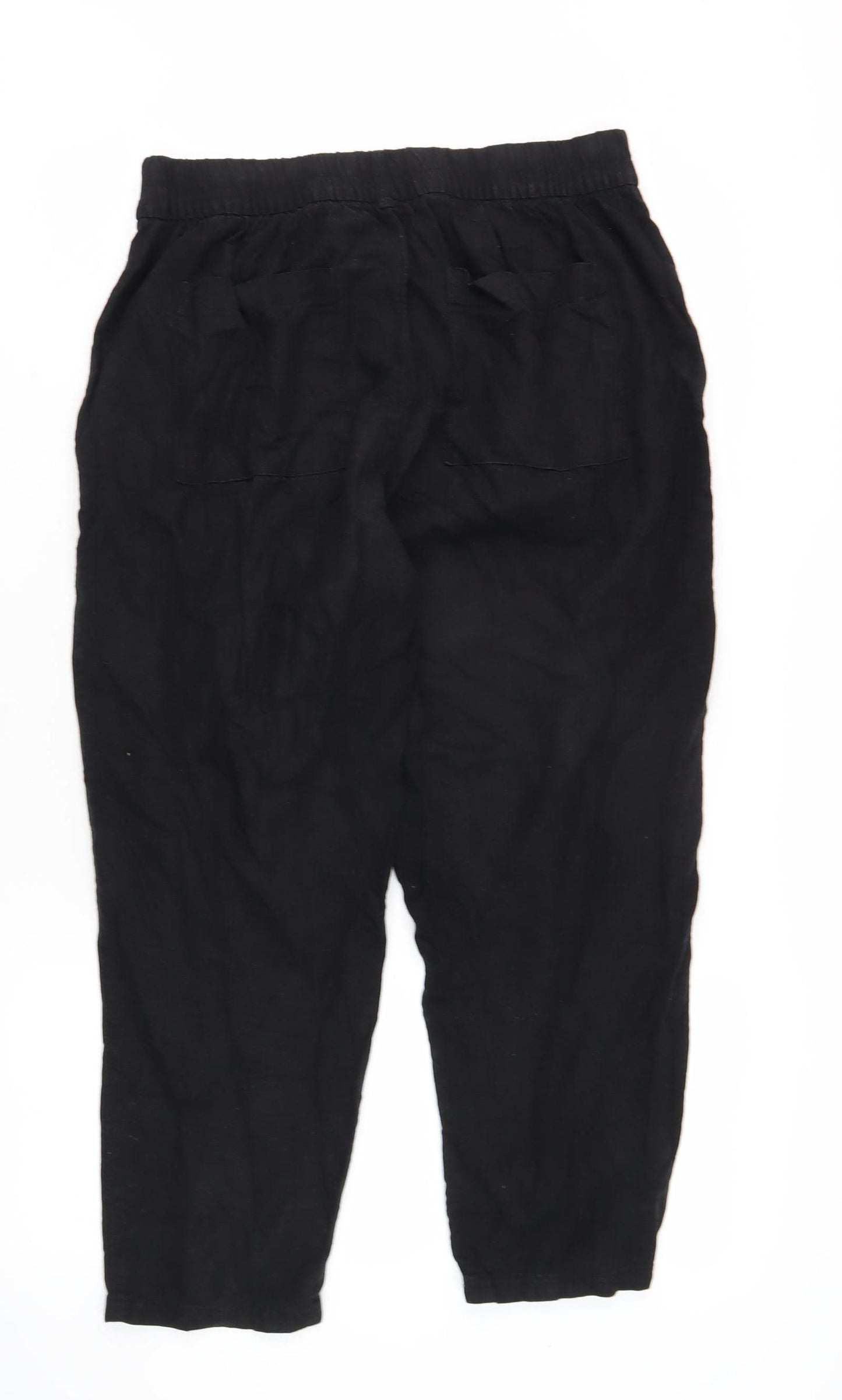 Marks and Spencer Black Women's Trousers Size 12