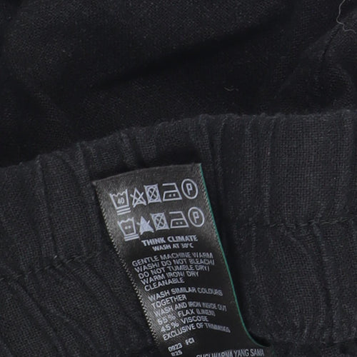 Marks and Spencer Black Women's Trousers Size 12