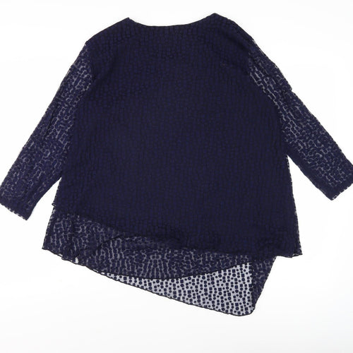 Roman Women’s Blue Tunic Blouse - Size 14