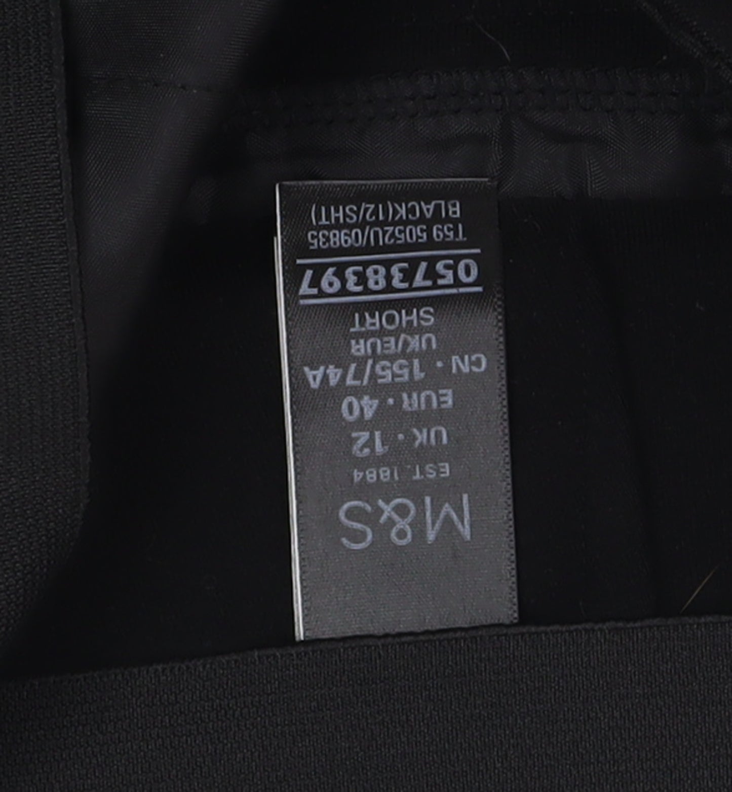 Marks and Spencer Women's Black Skinny Trousers Size 12