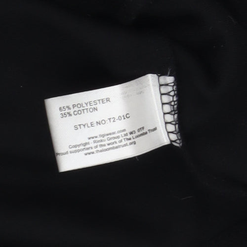 TIGI Womens Black Sleeveless Waistcoat - Size M