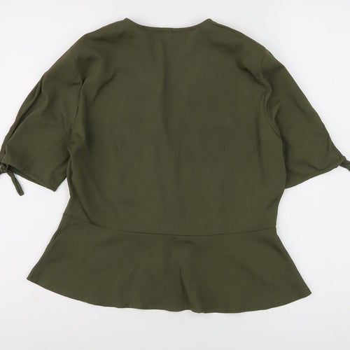 Vero Moda Women's Green Tunic Blouse, Size S, Casual Chic