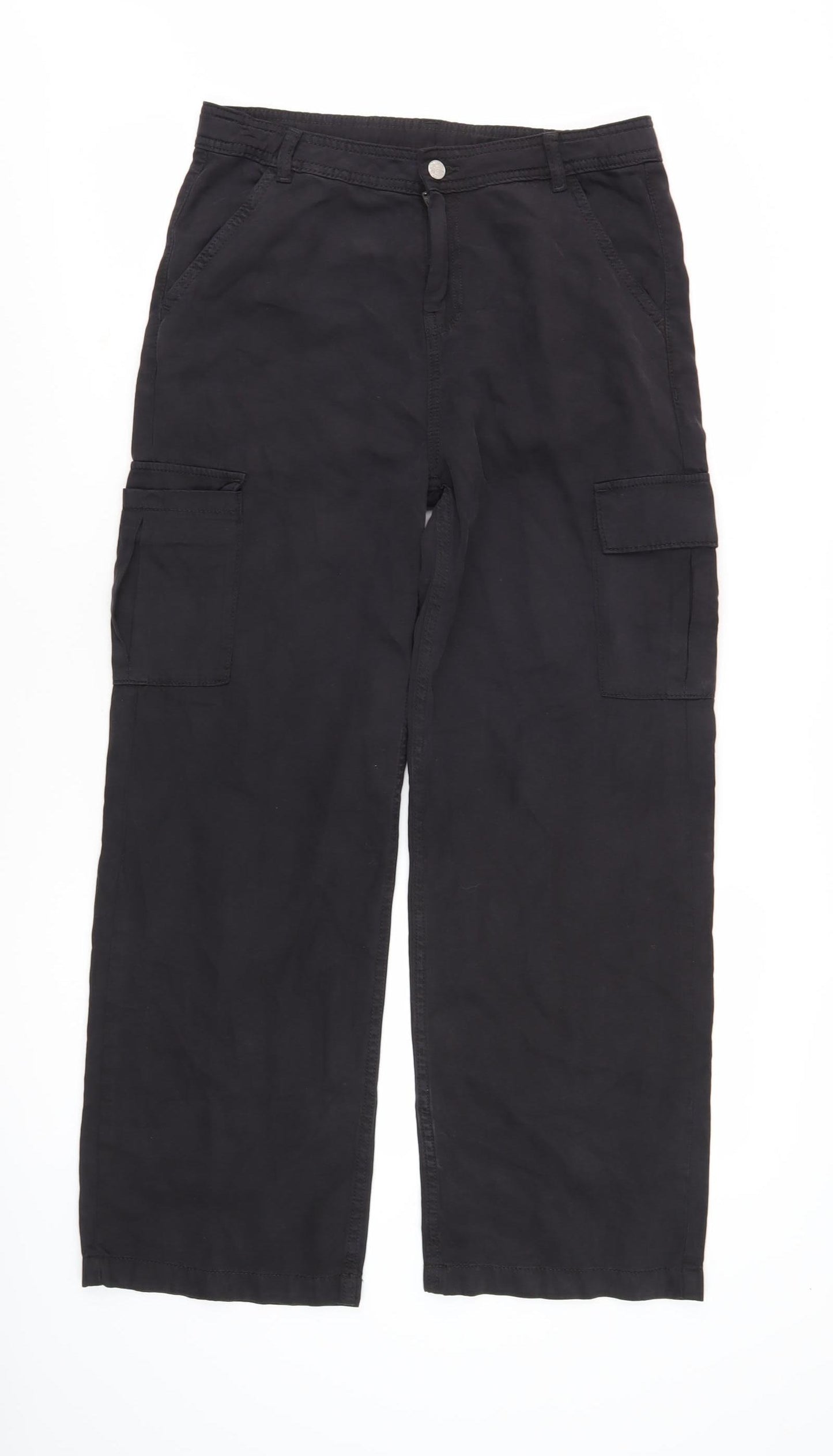 Marks and Spencer Women’s Black Cargo Trousers Size 14