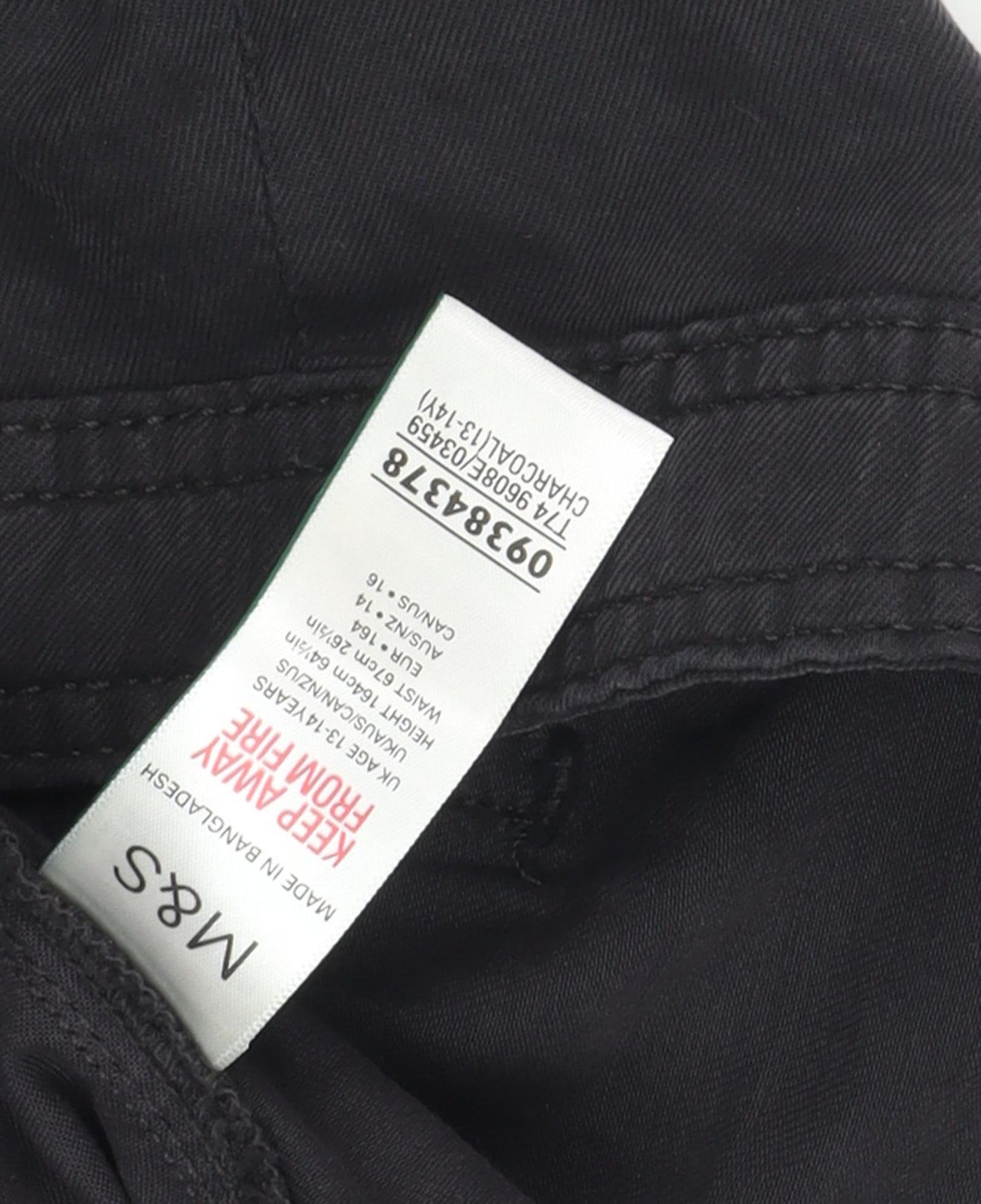 Marks and Spencer Women’s Black Cargo Trousers Size 14