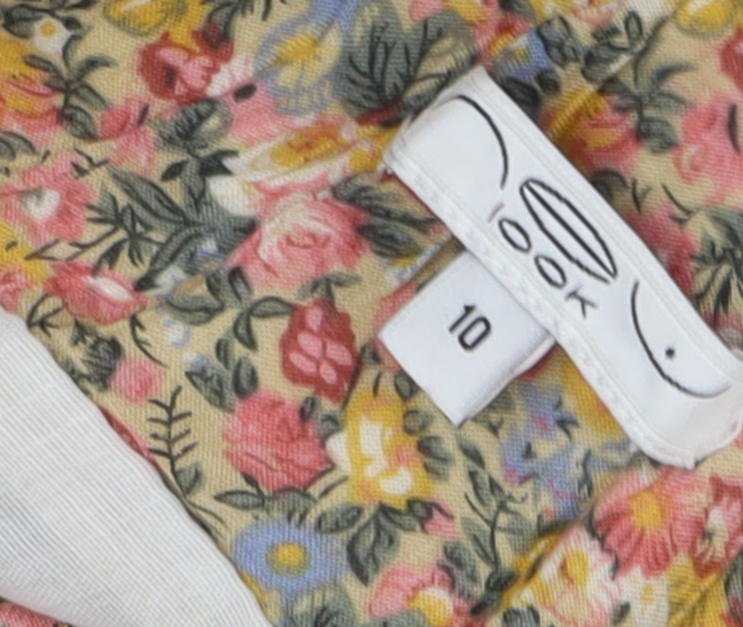 New Look Women's Floral A-Line Midi Skirt Size 10