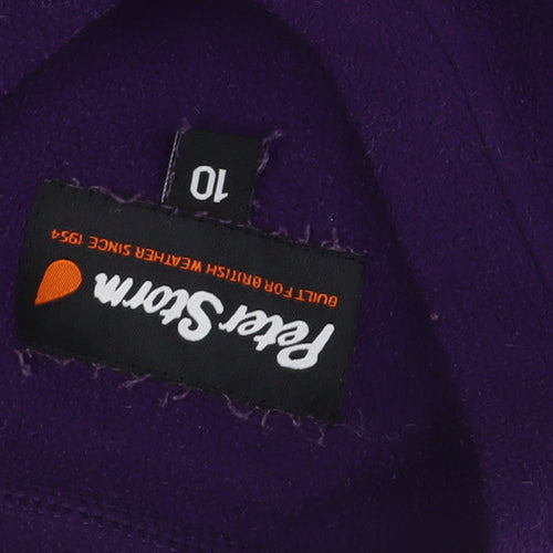 Peter Storm Women's Purple Sweatshirt Size 10