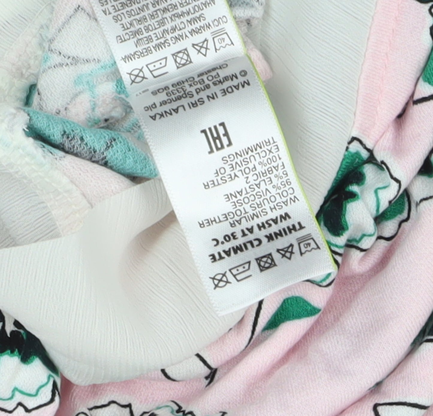 Marks and Spencer Women's Pink Floral Blouse Size 18