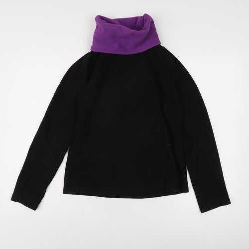 Quechua Women's Black Pullover S Fleece Jumper