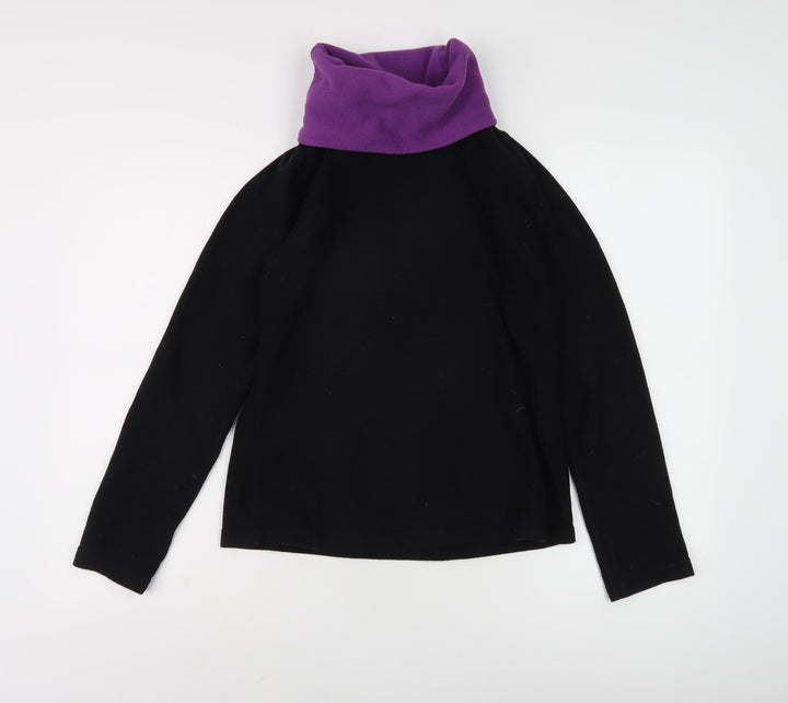 Quechua Women's Black Pullover S Fleece Jumper