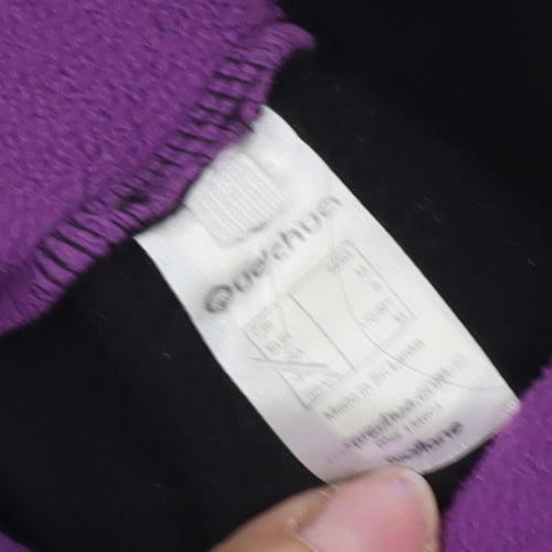 Quechua Women's Black Pullover S Fleece Jumper