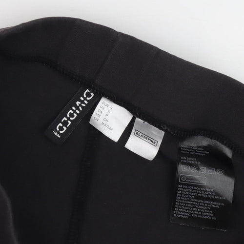 H&M Women's Black Biker Shorts S