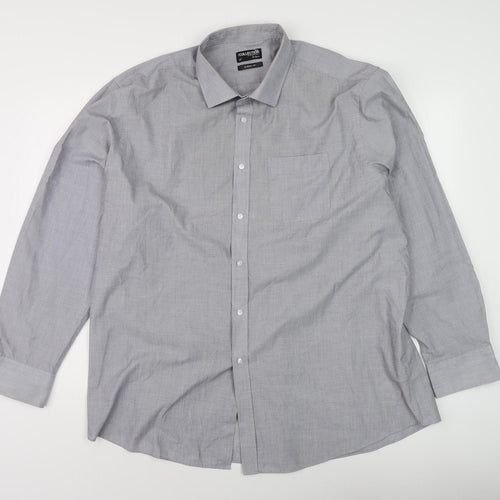 Men's Grey Classic Fit Dress Shirt - The Collection