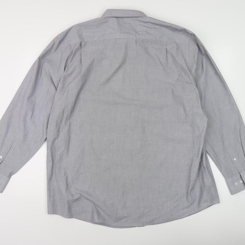 Men's Grey Classic Fit Dress Shirt - The Collection