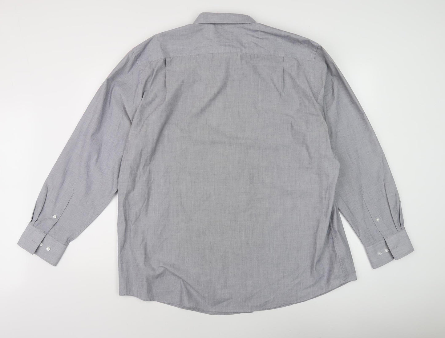 Men's Grey Classic Fit Dress Shirt - The Collection