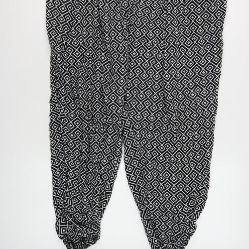 Marks and Spencer Women's Geometric Tapered Trousers