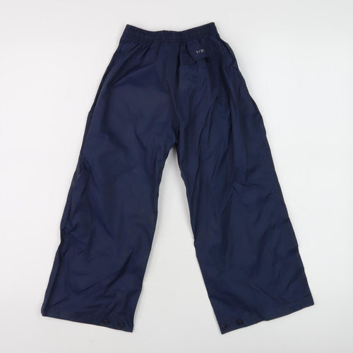 Trespass Boys Blue Waterproof Rain Trousers