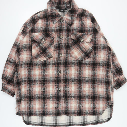 Vero Moda Women's Multicoloured Plaid Jacket - UK 22