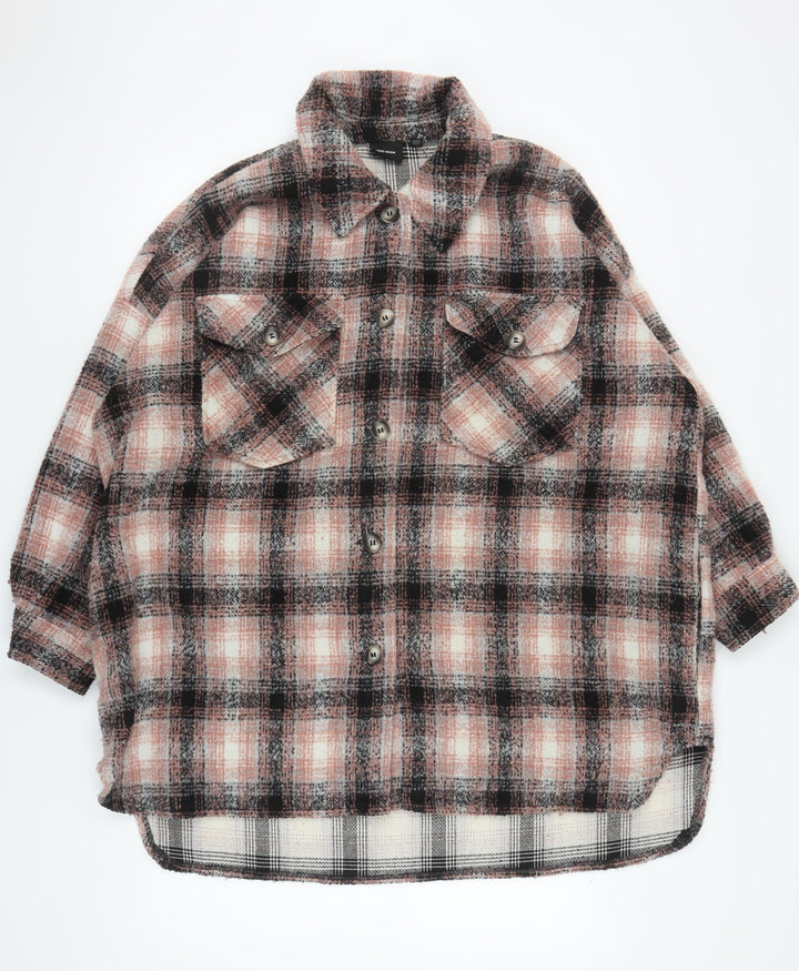 Vero Moda Women's Multicoloured Plaid Jacket - UK 22