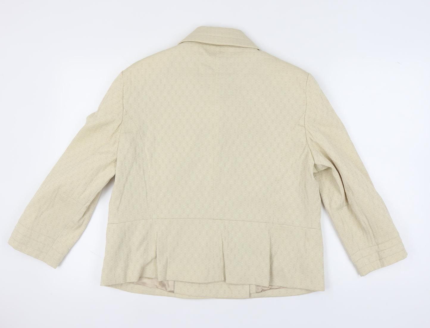 Marks and Spencer Beige Blazer UK 20 Women
