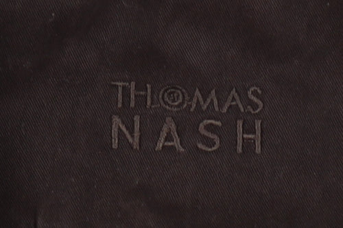Thomas Nash Men's XL Brown Overcoat with Pockets