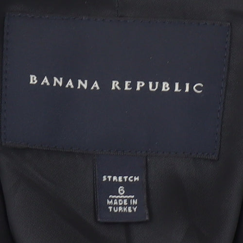 Banana Republic Women's Black Blazer, Size 6
