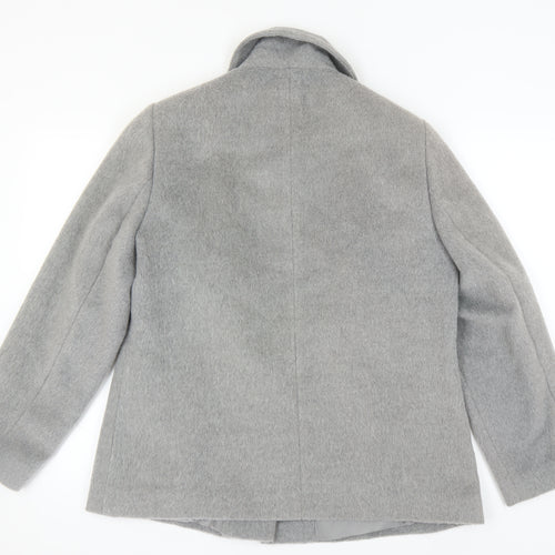 Isle Women's Grey Overcoat Size 16
