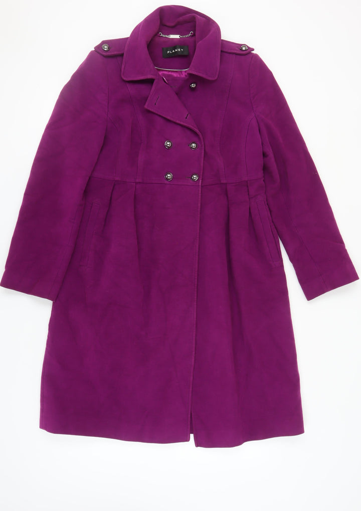 Planet Women's Purple Long Coat Size 12
