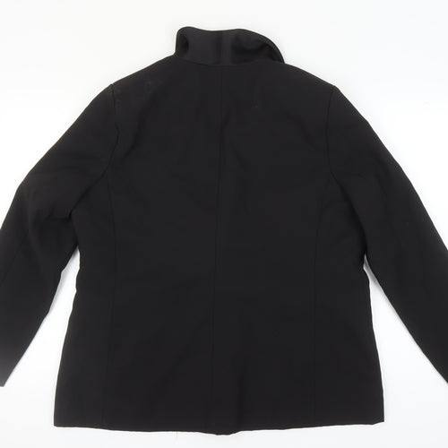 Dorothy Perkins Women's Black Blazer UK 20 - Classic Style