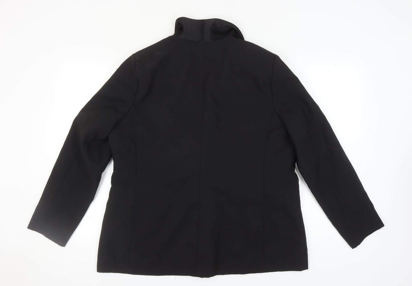 Dorothy Perkins Women's Black Blazer UK 20 - Classic Style