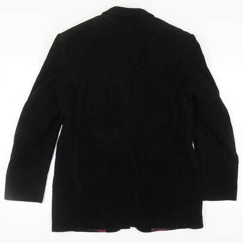 Marks and Spencer Men's Black Corduroy Blazer 40