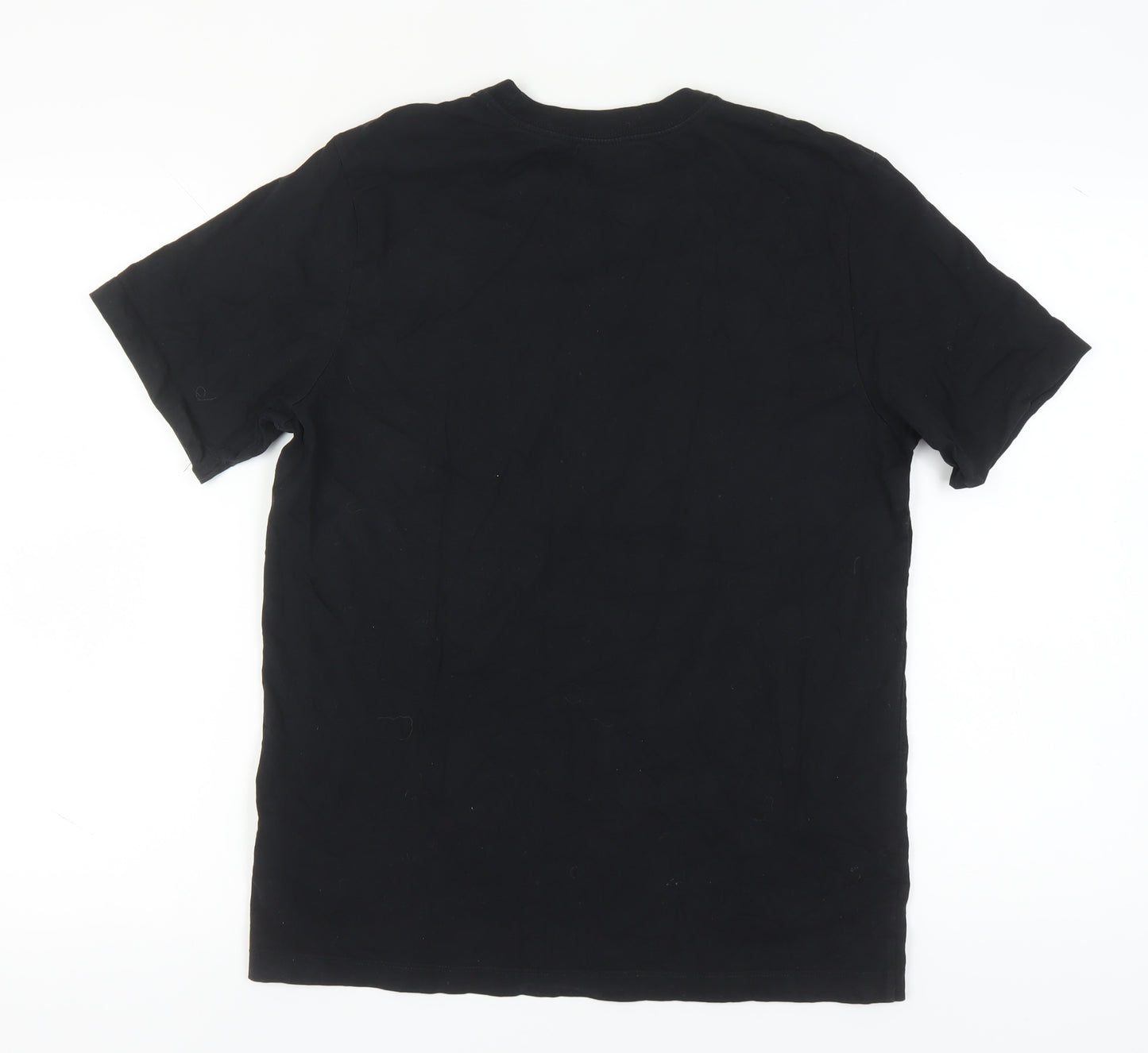 Jordan Men's Black T-Shirt M Logo Graphic Print