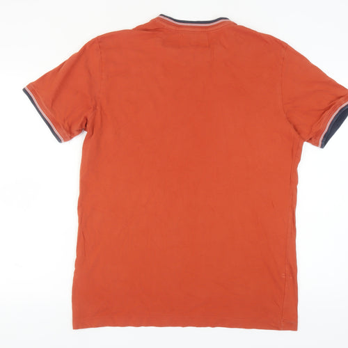 Original Penguin Orange Men's Large Crew Neck T-Shirt