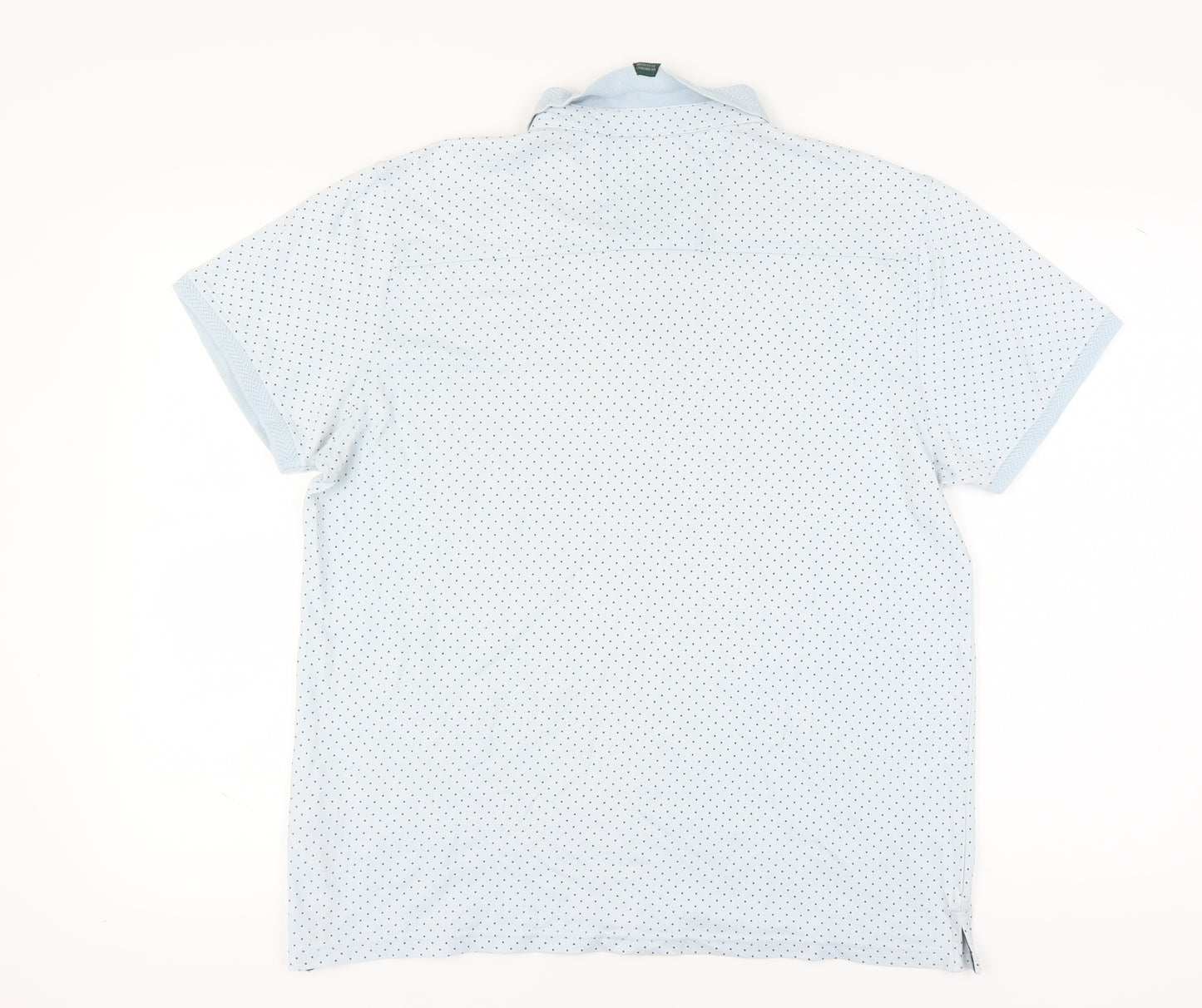 Racing Green Men's Blue Polo Shirt - Size L