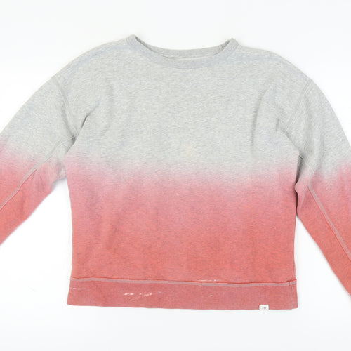 GAP Girls Grey and Pink Pullover Sweatshirt XL