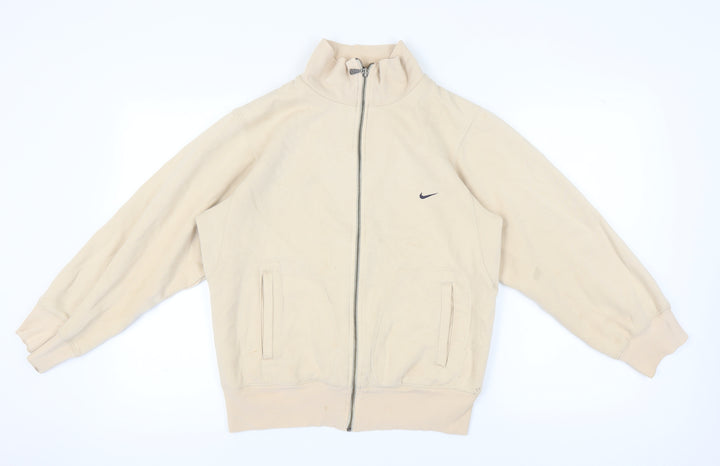 Nike Boys Beige Full Zip Sweatshirt XS