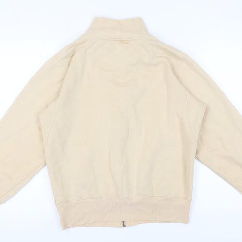 Nike Boys Beige Full Zip Sweatshirt XS