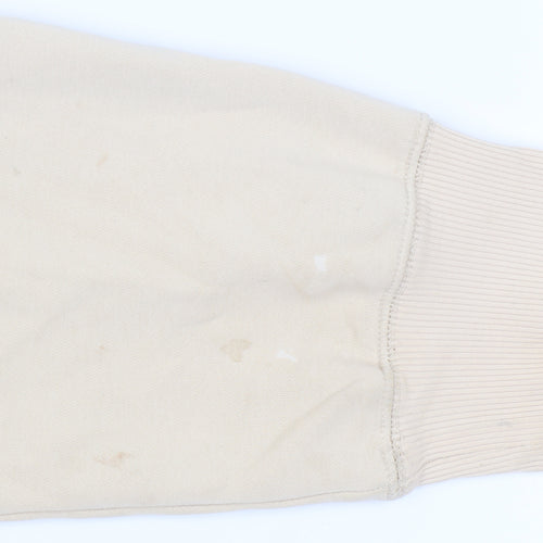 Nike Boys Beige Full Zip Sweatshirt XS