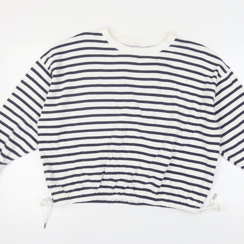 John Lewis Women’s Striped XL Pullover Sweatshirt