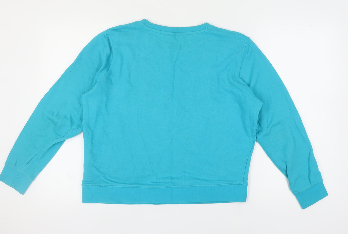 Wrangler Women’s Blue Pullover Sweatshirt, M