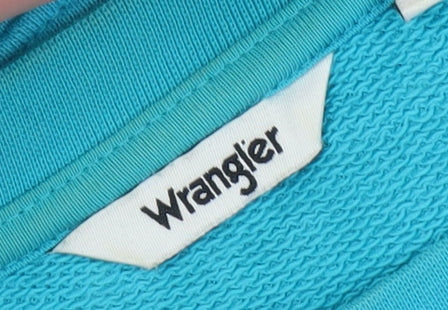 Wrangler Women’s Blue Pullover Sweatshirt, M