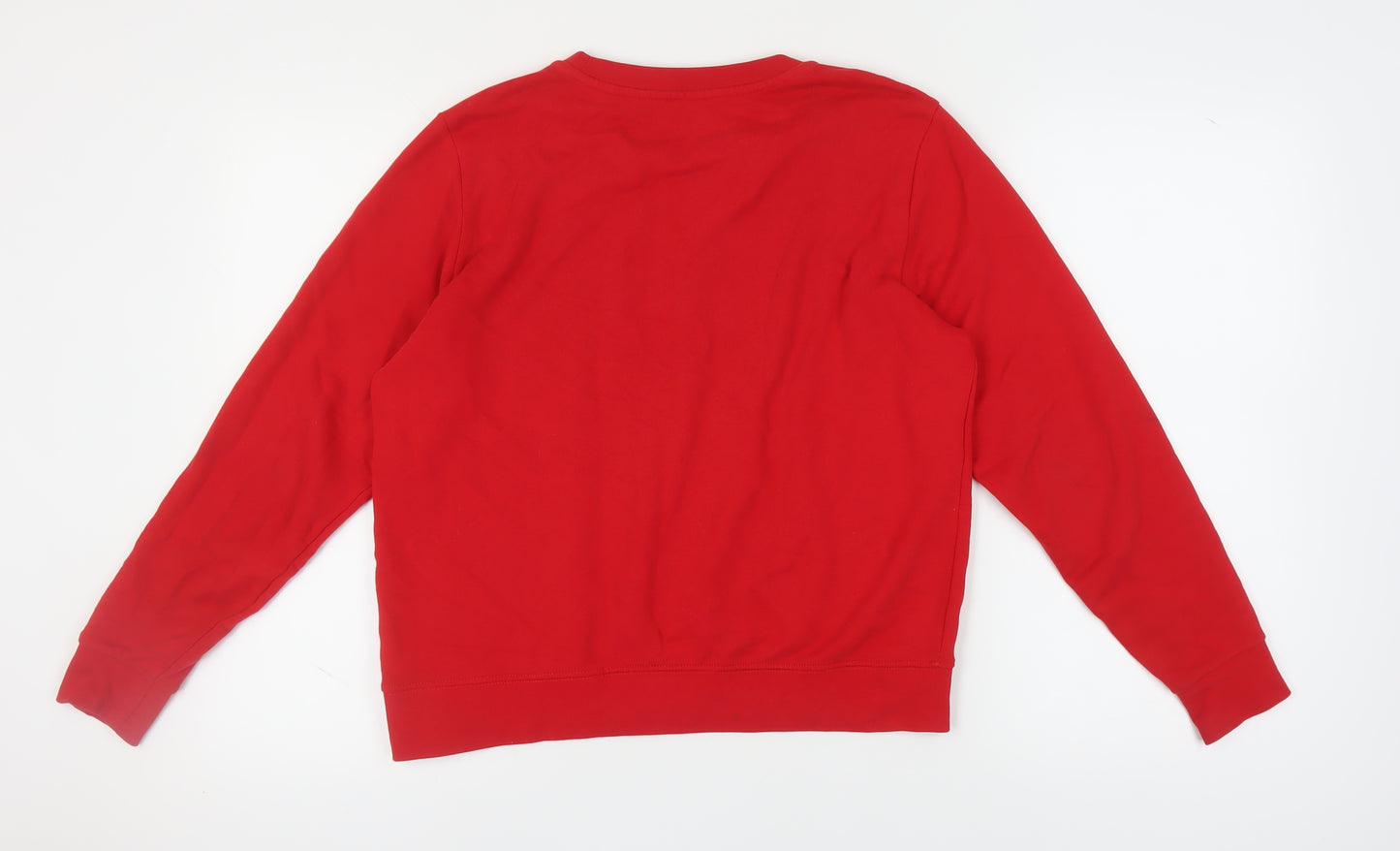 Wrangler Women's Red Logo Sweatshirt Size S Casual