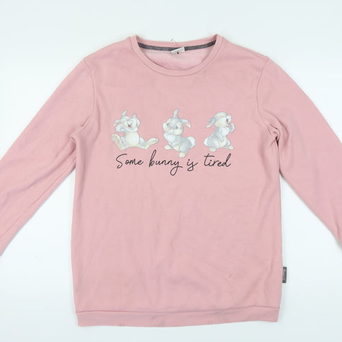 Disney Women’s Pink Thumper Sweatshirt Size S