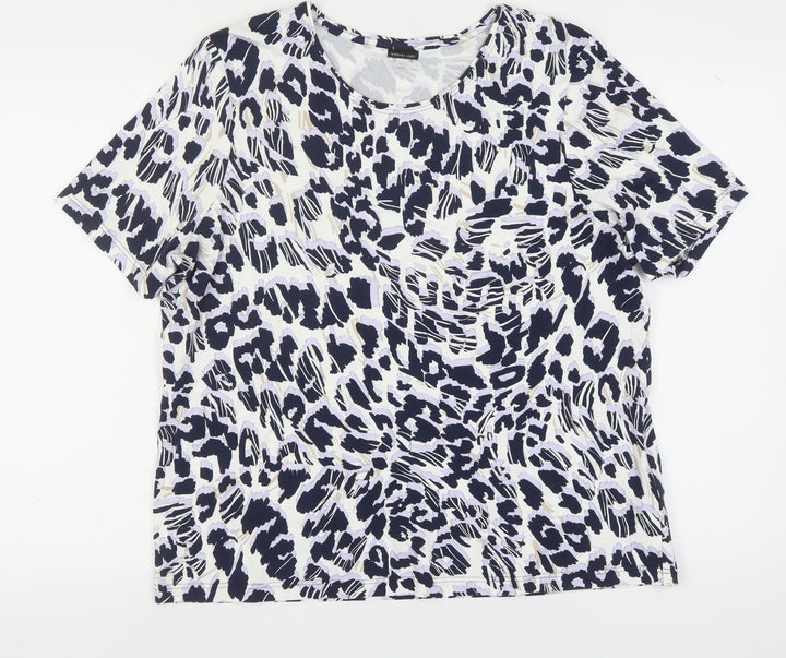 Barbara Lebek Women's Multicoloured T-Shirt Size 20