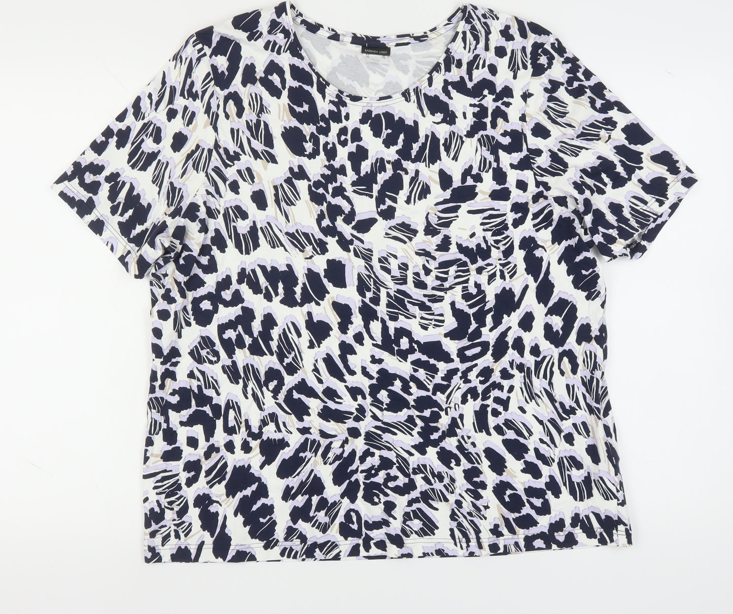 Barbara Lebek Women's Multicoloured T-Shirt Size 20