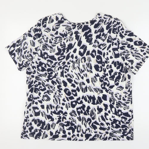 Barbara Lebek Women's Multicoloured T-Shirt Size 20