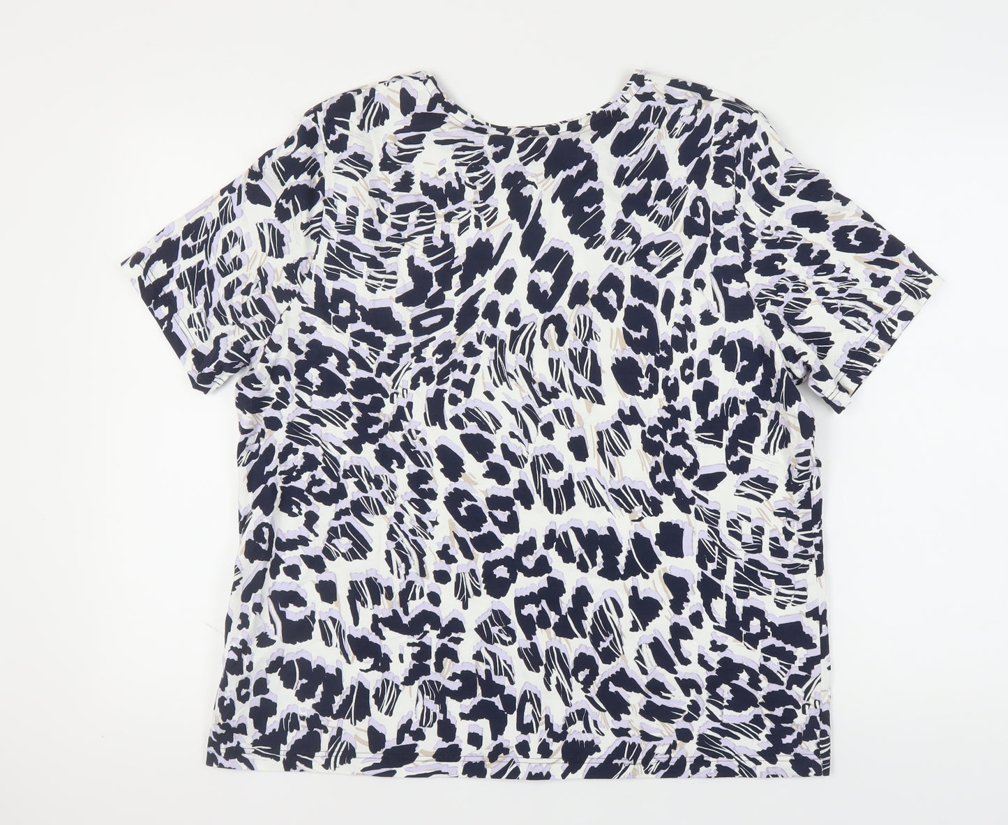 Barbara Lebek Women's Multicoloured T-Shirt Size 20